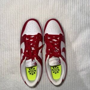 NWOT Nike Dunk Low Next Nature Gym Red DN1431-101 — Size 8W
